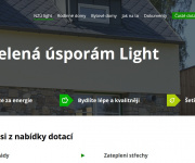 Web Nové zelené úsporám Light
